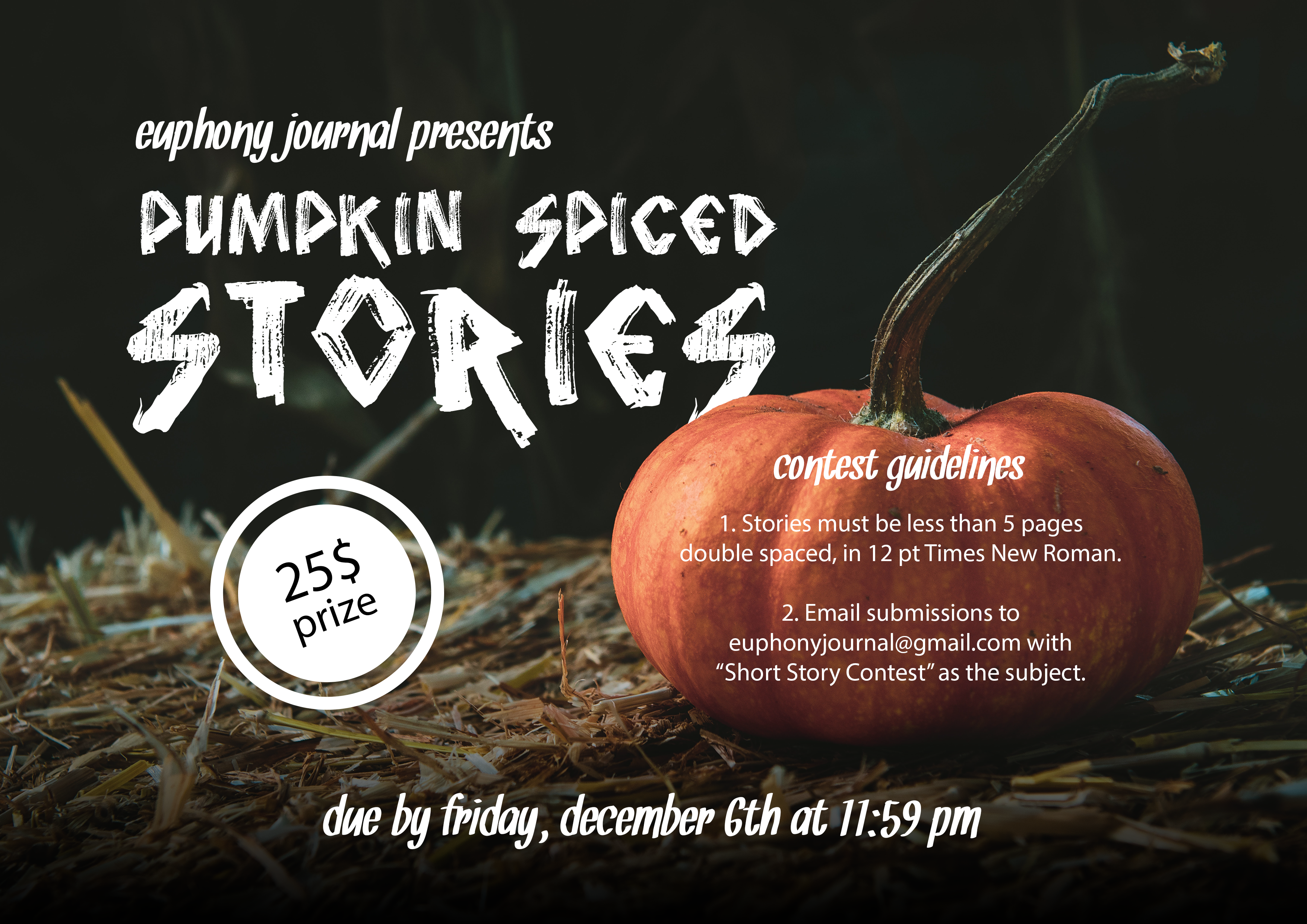 Fall Contest Fall Contest: Pumpkin Spiced Stories β Euphony Journal